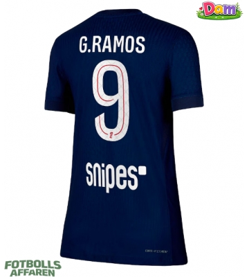 Paris Saint-Germain Goncalo Ramos #9 Hemmatröja Kvinnor 2025-26 Kortärmad